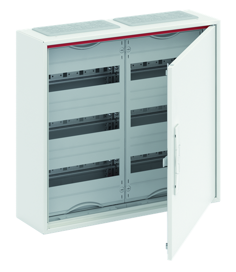 фото Abb Шкаф на 72 модуля навесной IP44, 500x550x160мм, винтовые клеммы N/PE, CA23VZEU, аналог AT32