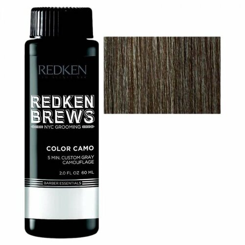 Redken Камуфляж седины 4NA Средний пепельный (Brews) E3330100 60 мл