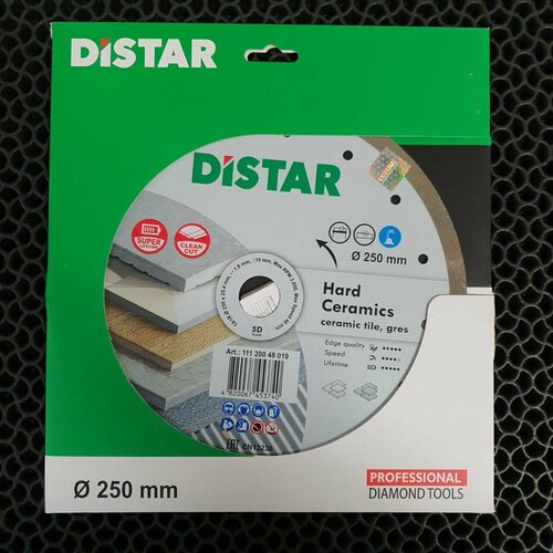 Диск пильный для плиткореза Distar Hard Ceramic 250x25.4 5D