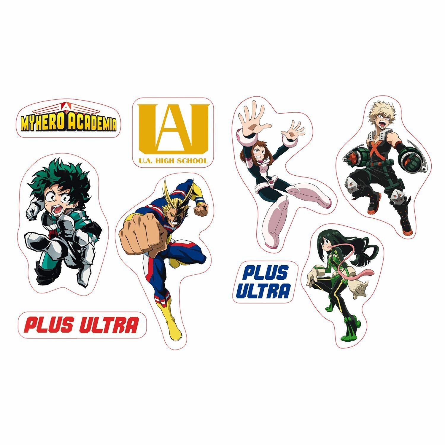 Наклейки My Hero Academia - Stickers ЭМСИ - фото №5
