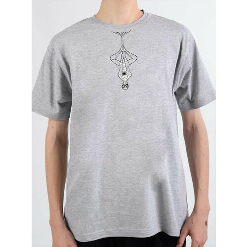 фото Футболка, размер l, серый yoha print