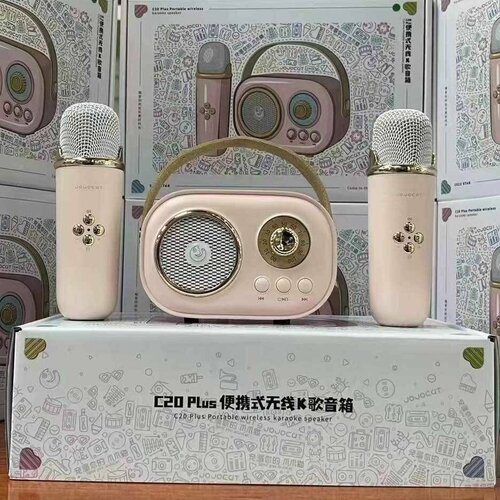Беспроводная колонка Bluetooth с двумя микрофонами модель c20plus отличный подарок 329000₽