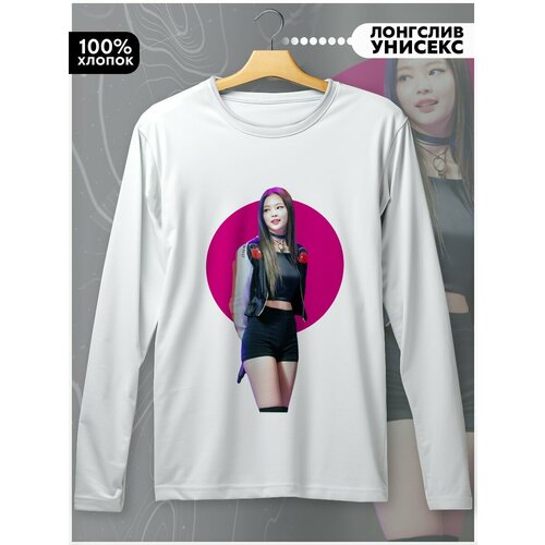 фото Лонгслив бруталити, размер l, белый
