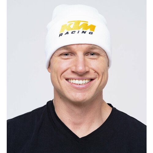 фото Шапка ktm, размер 52-58, белый