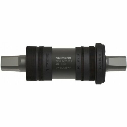 Каретка Shimano UN101, 68/122.5(D-NL), без болтов, без упаковки, ABBUN101B22X каретка shimano un 101 68 122 5 d nl без болтов без упаквки abbun101b22x