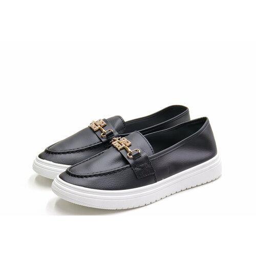 фото Слипоны luta, размер 38, черный