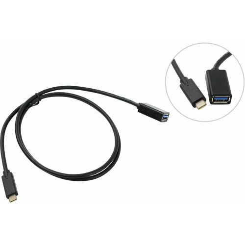 Кабель-переходник «B&P» USB 3.0 AF --> USB-C M OTG (On-The-Go) 1м кабель oneplus type c otg