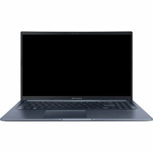 Ноутбук Asus VivoBook X1502ZA-BQ1858 Core i5 12500H 16Gb SSD512Gb Intel Iris Xe graphics 15.6 IPS FHD (1920x1080) noOS blue WiFi BT Cam (90NB0VX1-M02N