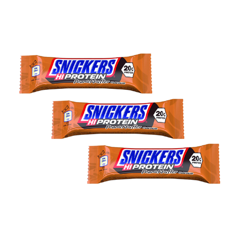 фото Протеиновый батончик snickers hi protein bar, с арахисовым маслом, (3 шт. х 57 г)