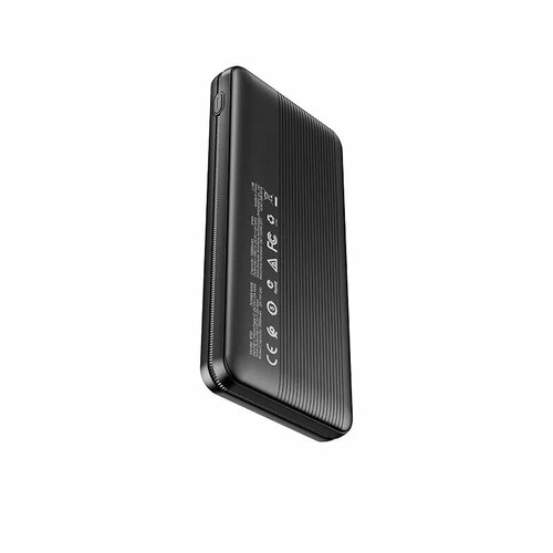 портативный пауэрбанк shargeek storm2 slim stm2e 1 Внешний аккумулятор Power bank 10000мАч BT32 / Портативный аккумулятор / Пауэрбанк для телефона / Чёрный