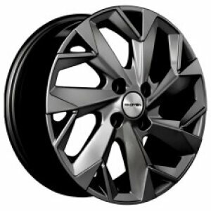 Литой колесный диск Khomen Wheels KHW1508 6x15/4x100 D60.1 ET40 Gray