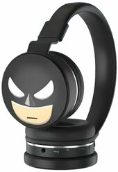 Наушники детские беспроводные Бэтмен DR-42, c Bluetooth 5.0, с микрофоном, чёрные