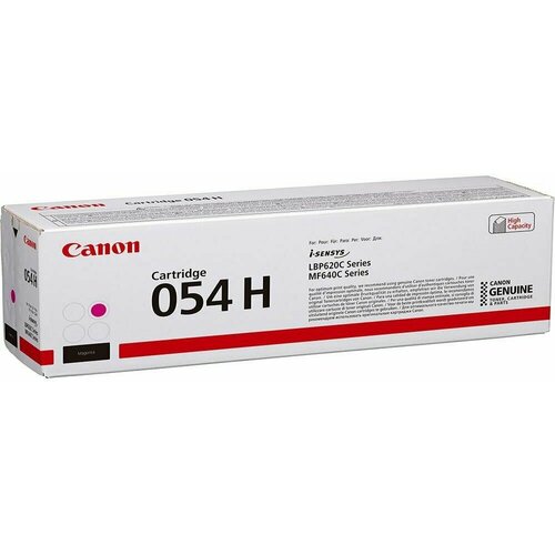 Картридж для лазерного принтера CANON 054 H Magenta 3026C002 13230₽