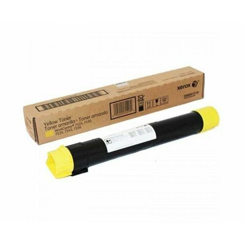 Картридж для лазерного принтера XEROX 006R01518 Yellow картридж для лазерного принтера canon t09 yellow 3017c006