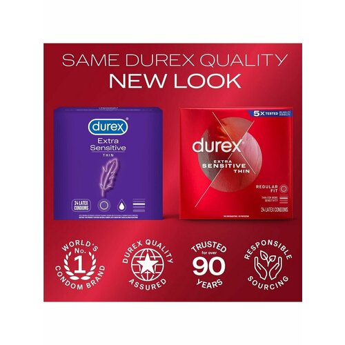 Презервативы Durex Extra Sensitive Ultra 24 шт