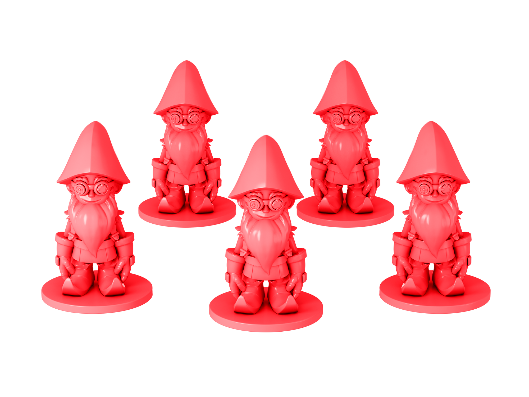 фото Набор красных гномов на 1 игрока