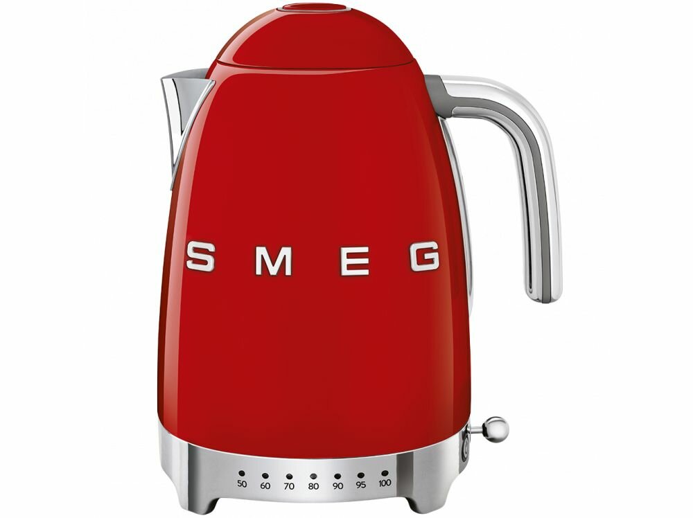 Чайник электрический SMEG KLF04RDEU, красный, официальная гарантия — фото 1