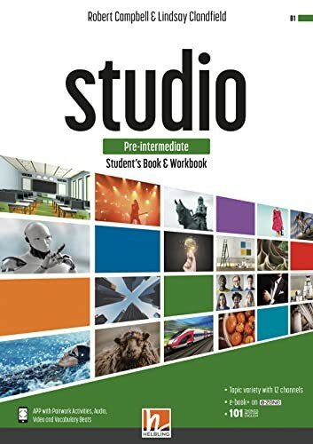 STUDIO Pre-Intermediate Student's Book + e-zone, учебник по английскому языку для студентов и взрослых