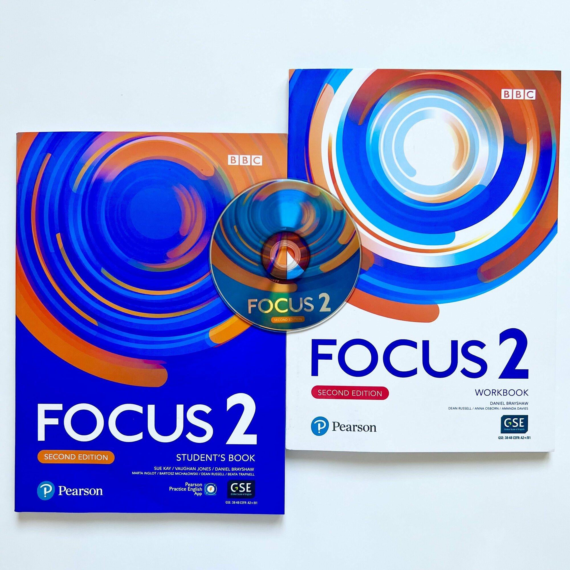 Focus 2 учебник и рабочая тетрадь комплект, Student's Book + Workbook + CD (second edition)