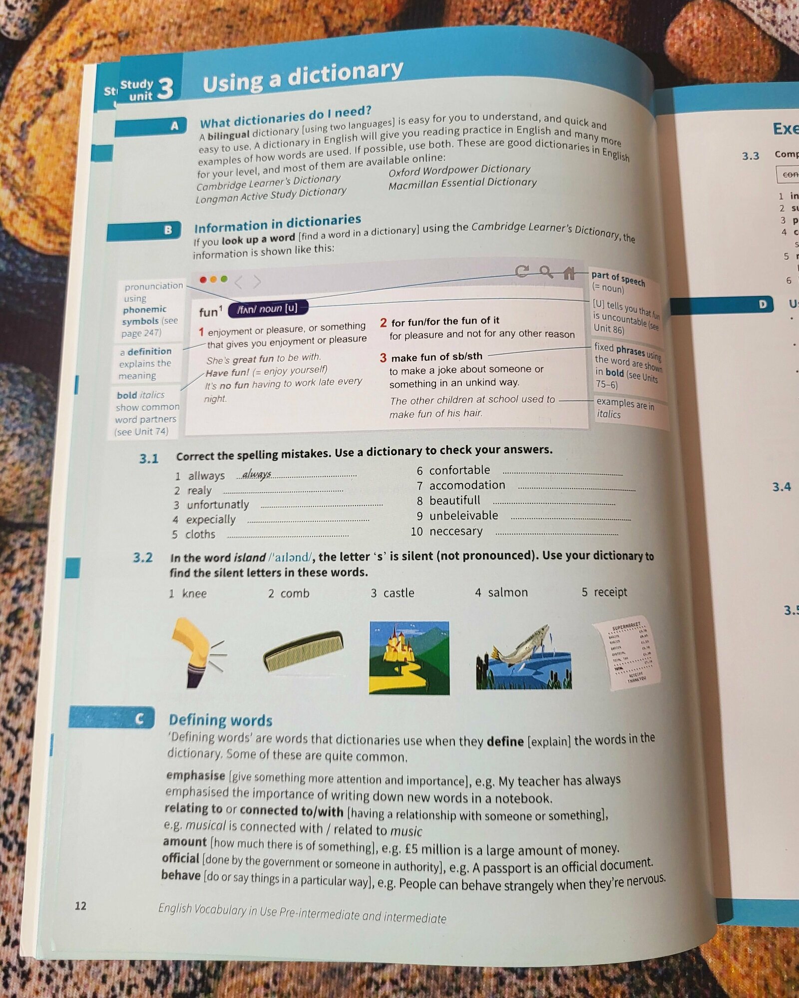 Stuart Redman "English Vocabulary in Use Pre-intermediate and Intermediate Book with Answers: Vocabulary Reference" мелованная - фото №10