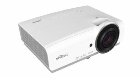Мультимедийный проектор Vivitek DH856( DLP, 1080p (1920 x 1080), 4800 ANSI Lm, 15000:1, T/R 1.39-2.09:1, цвет белый)