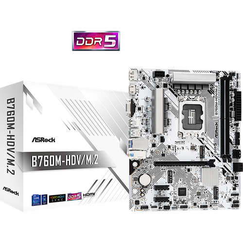 Материнская плата Asrock B760M-HDVM2 1329900₽