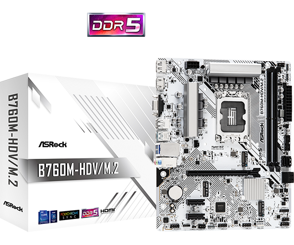 Материнская плата Asrock B760M-HDV/M.2