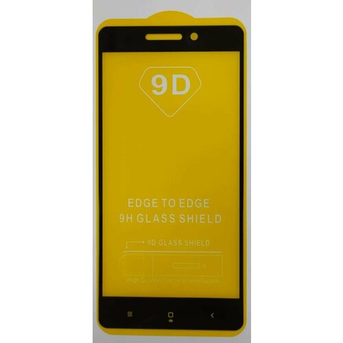 защитное стекло для xiaomi redmi 4a прозрачное Защитное стекло для Xiaomi Redmi 4A 9D черное