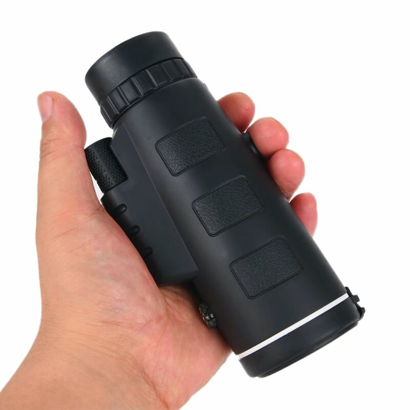 Монокуляр бинокль туристический-тактический для камер телефонов 40Х60 со ативом