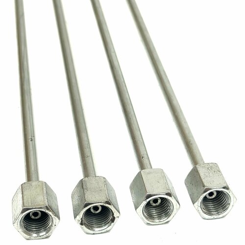 Трубка 4 шт высокого давления МТЗ-82 Д-243 ТНВД НЗТА прямая универсальная 240-1104300 1300₽