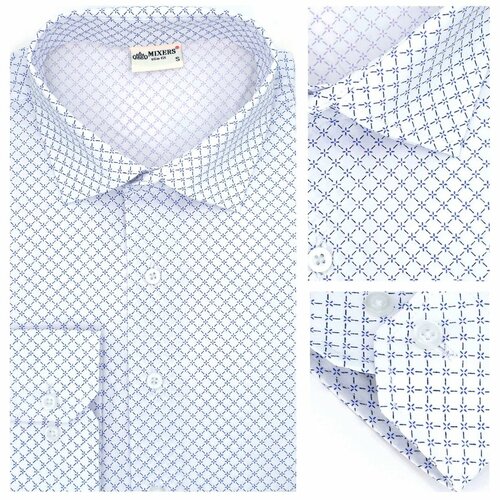 фото Рубашка mixers, размер s, белый