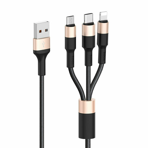 Кабель HOCO Xpress X26 (648368) кабель usb type c hoco x26 xpress 1 0м 3 0a цвет чёрный золотая вставка