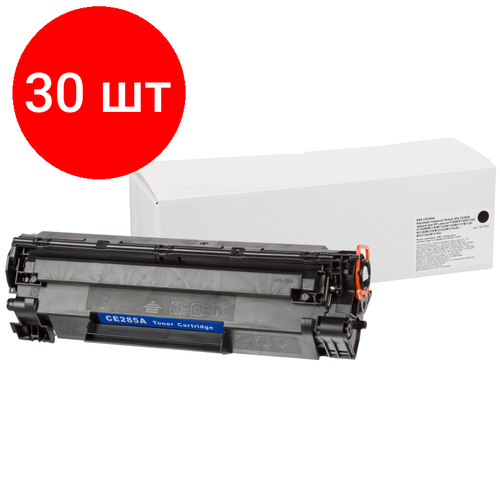 Комплект 30 штук, Картридж лазерный Retech 85A CE285A чер. для HP LJ P1102/P1102w картридж cactus совместимый с hp 85a ce285a 1600 страниц черный cs ce285a 15шт