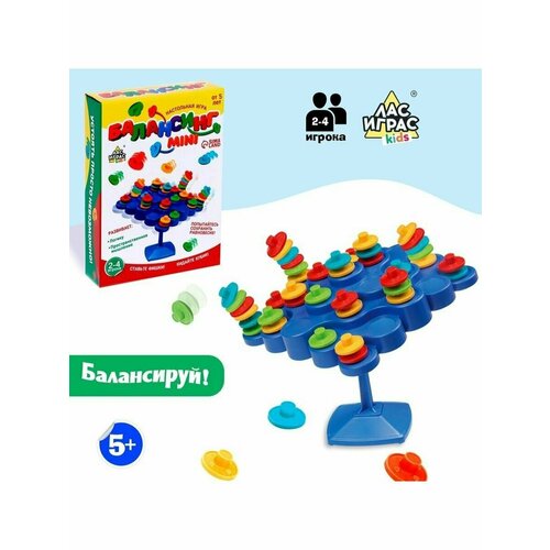 Настольная игра Балансинг мини, 48 фишек