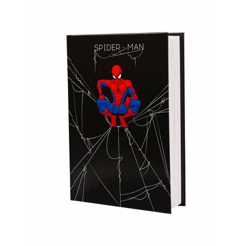 Ежедневник А5, 160 листов Spider-man, Человек-паук
