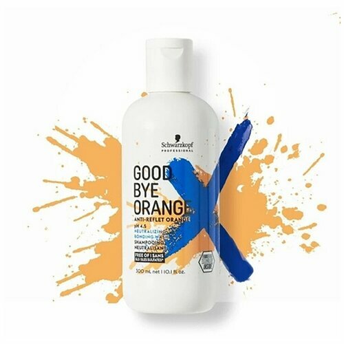 Schwarzkopf Goodbye Orange Шампунь нейтрализующий 300мл