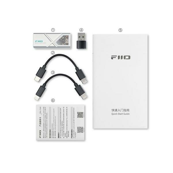 Портативный усилитель/ЦАП для наушников FIIO KA13 (F3013K) black