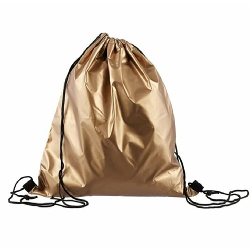 Мешок для сменной обуви Голография размер 32 х 42 см цвет золото 474₽