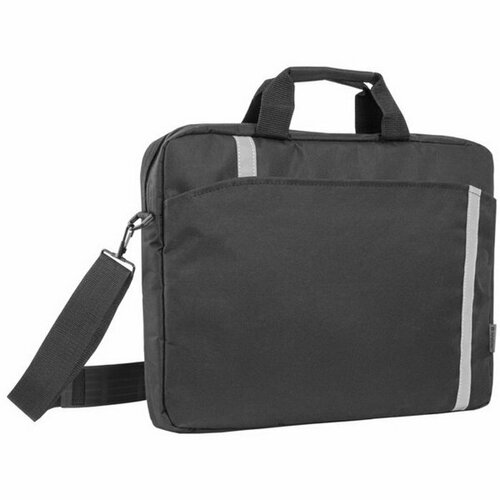 Сумка для ноутбука 15-16 Shiny, 40 x 29 x 4.5 см, полиэстер, черный сумка для ноутбука 15 16 shiny 40 х 29 х 4 5 см полиэстер черный
