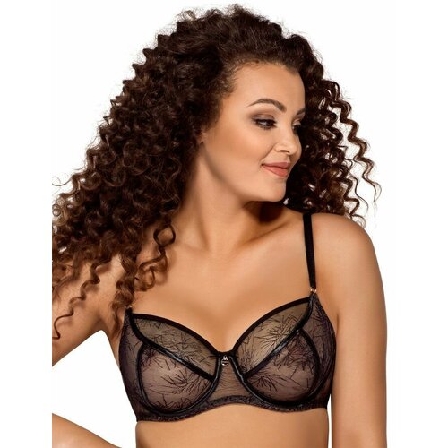 фото Бюстгальтер ava lingerie, размер 90f, черный