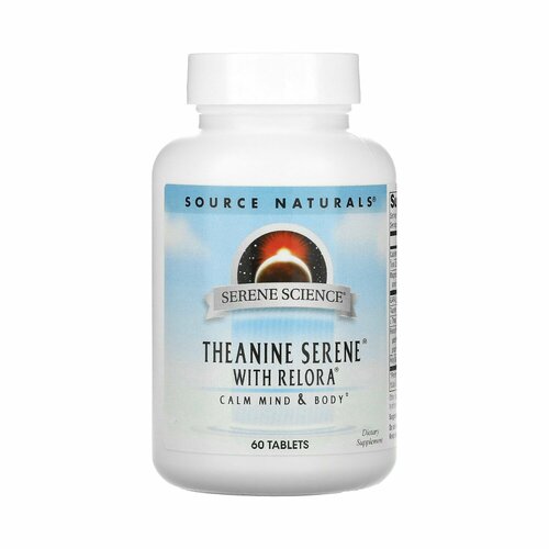 Source Naturals Theanine Serine with Relora 60 таблеток