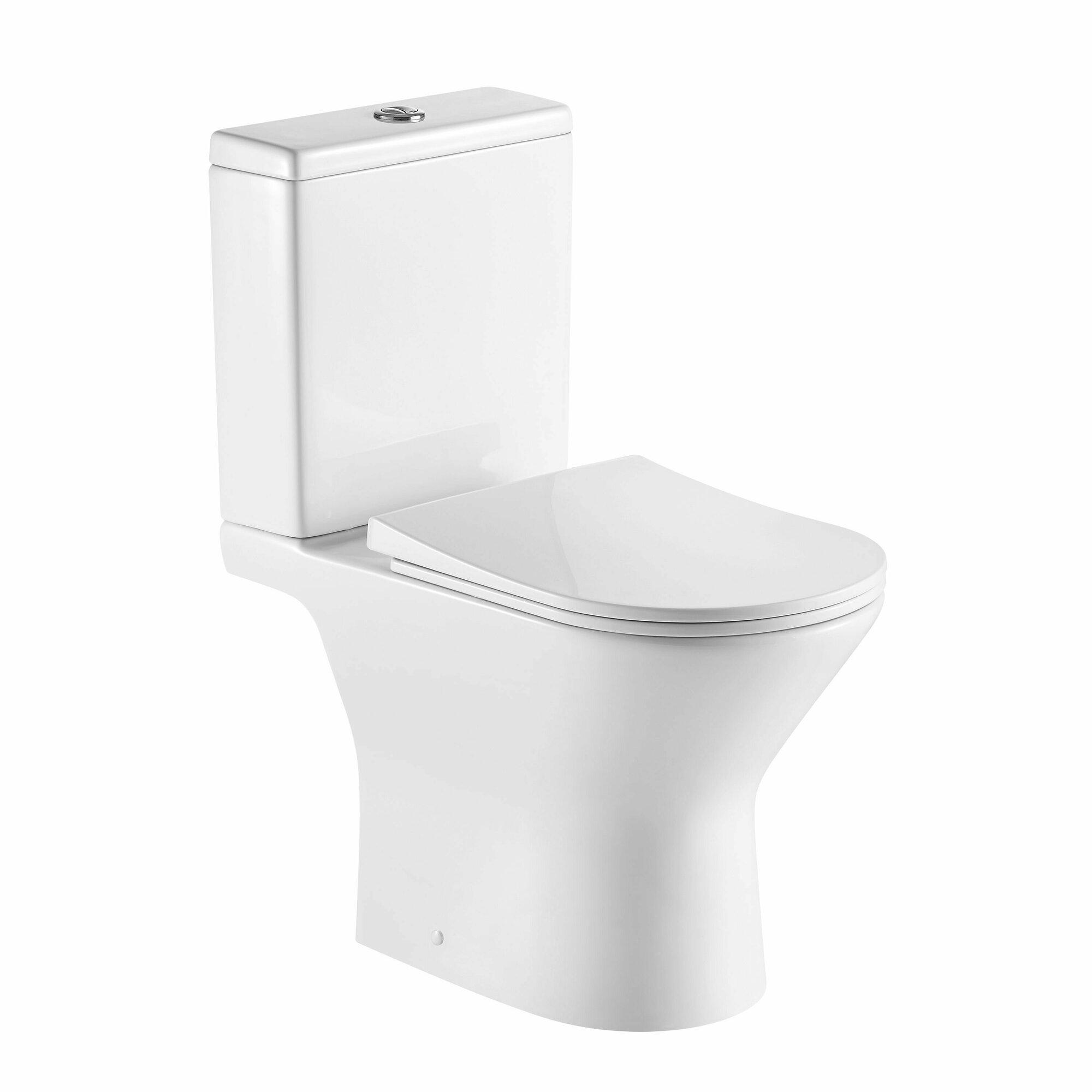 фото Hansmann keramik унитаз COMPAСT NEW напольный (бачок, сиденье в комплекте)