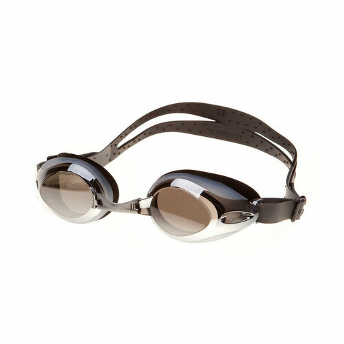 Очки для плавания взрослые Alpha Caprice AD-4500M зеркальные (Silver)