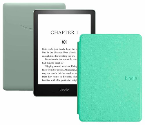 Электронная книга Amazon Kindle PaperWhite 2021 16Gb Ad-Supported Agave ...