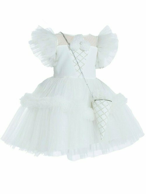 Платье Pamina, размер 110, белый