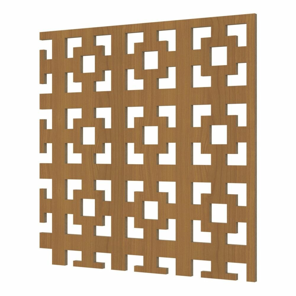 фото Перфорированная Панель Cosca Дамаско ХДФ Ольха 1030Х695 мм / Коска.