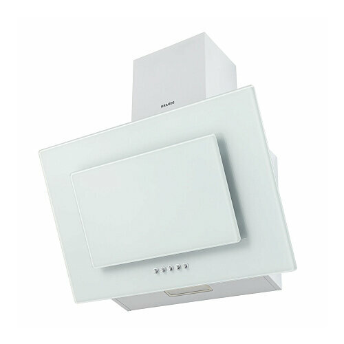 Вытяжка каминная наклонная GRAUDE DHE 501 W белый 1876400₽