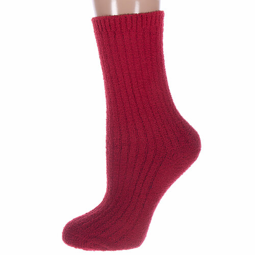 Носки HOBBY LINE, размер 35-40, красный носки hobby line размер 35 40 фиолетовый