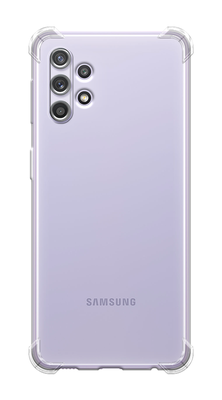 Противоударный силиконовый чехол на Samsung Galaxy A32 / Самсунг Галакси А32, прозрачный