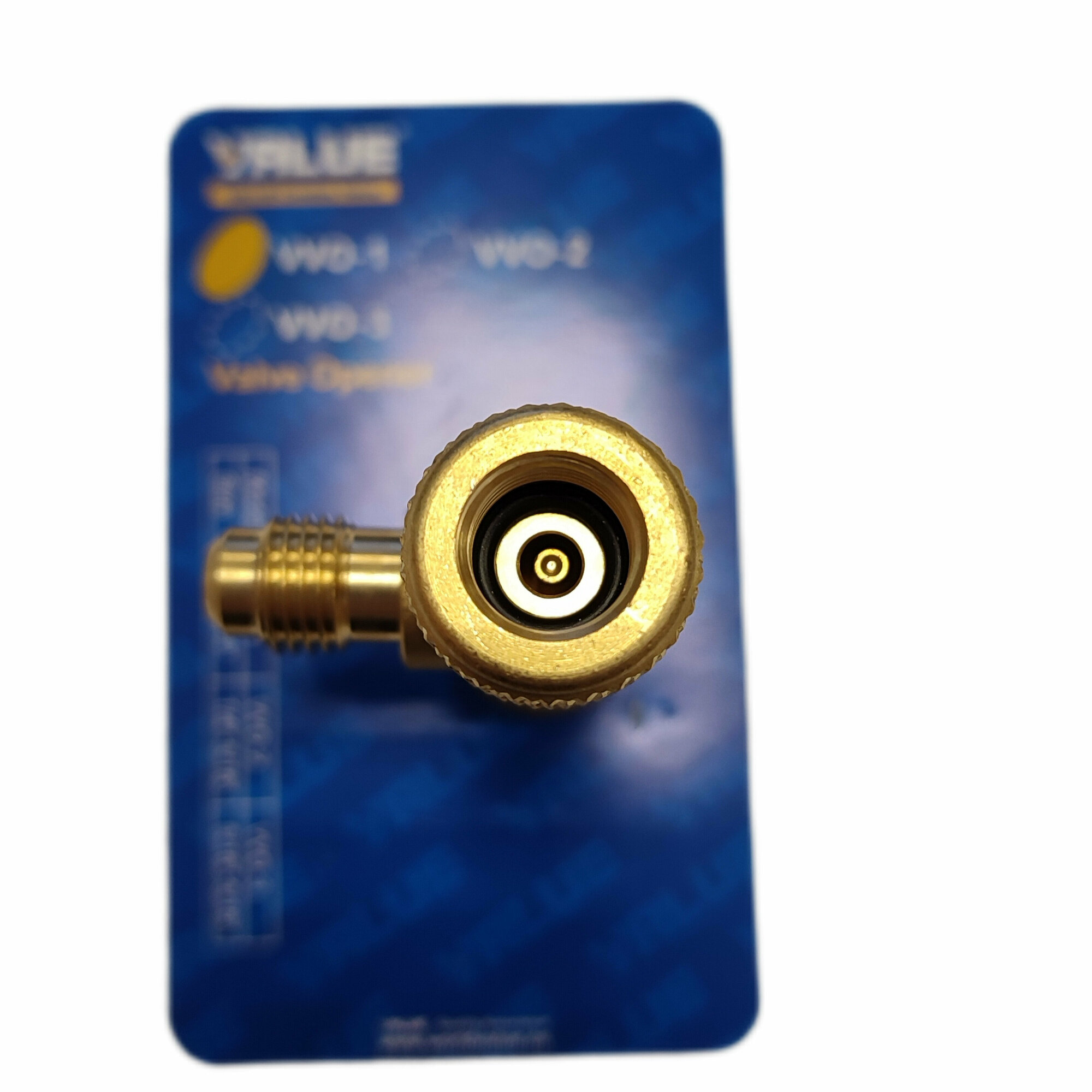 Сервисный вентиль Value VVO-03 (5/16" - 5/16" SAE) / Кран с нажимом на ниппель / Быстросъем — фото 8